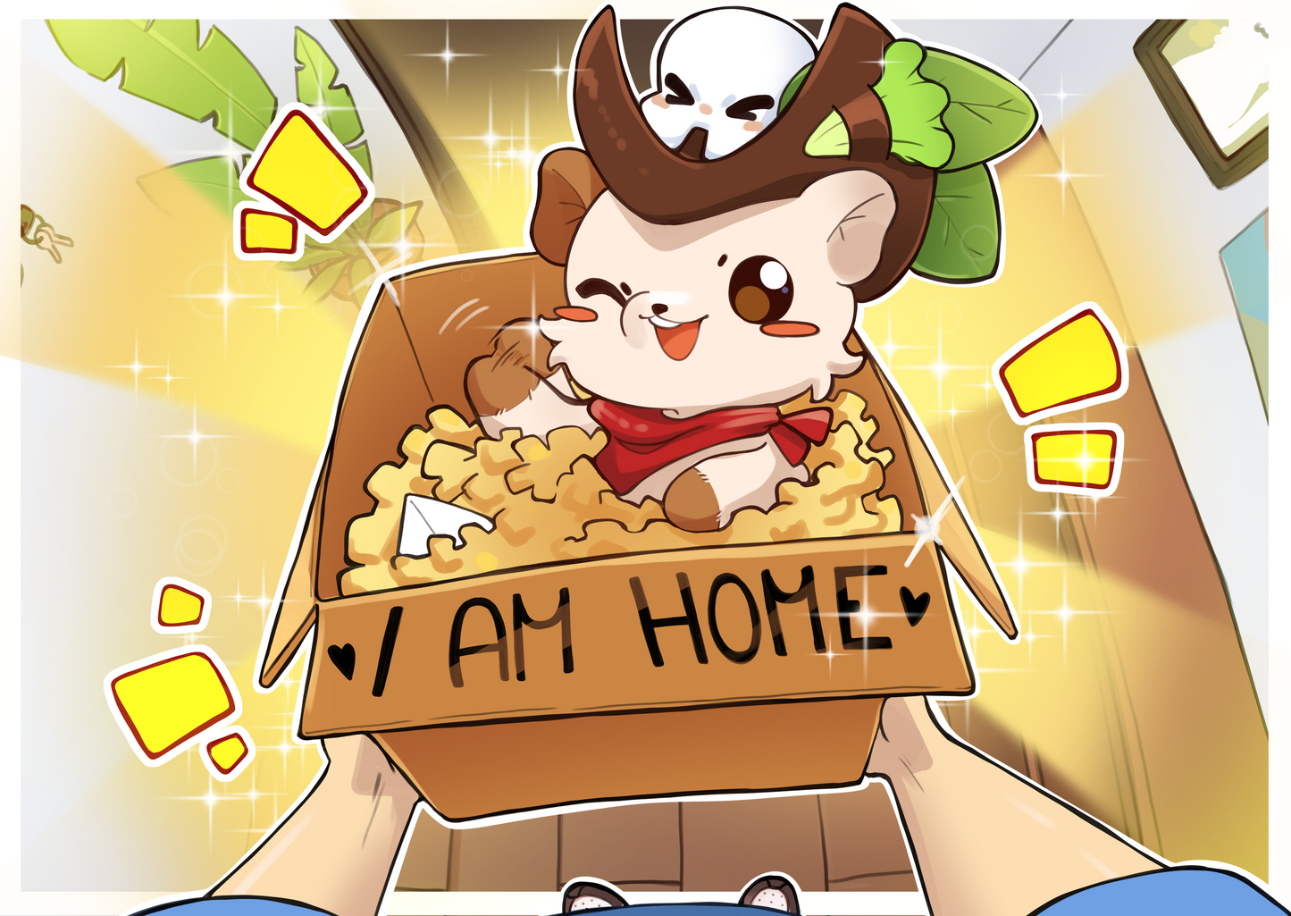 Hamilton Kuscheltier & Hamilton Postkarten